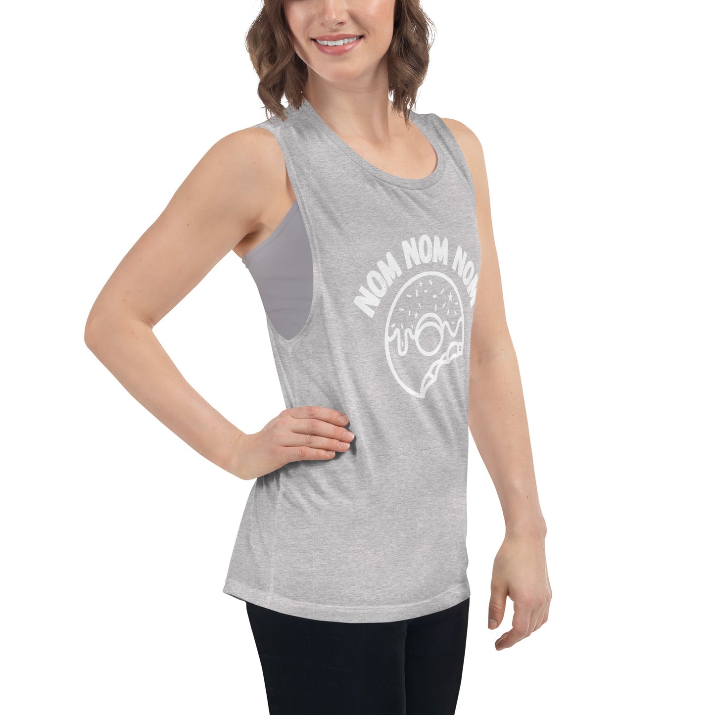 NOM NOM NOM Tank - Huff n Puff Designs