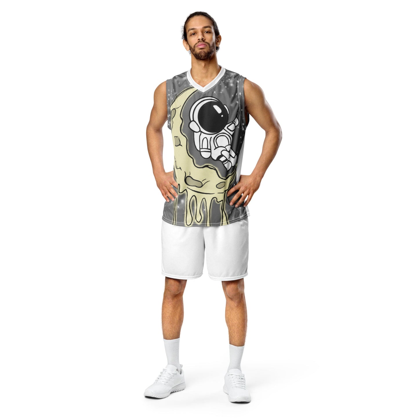 Sleeveless Astronaut Moon T - Huff n Puff Designs