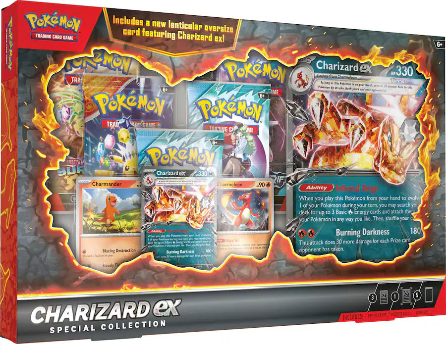 Pokémon - Trading Card Game: Charizard ex Special Collection