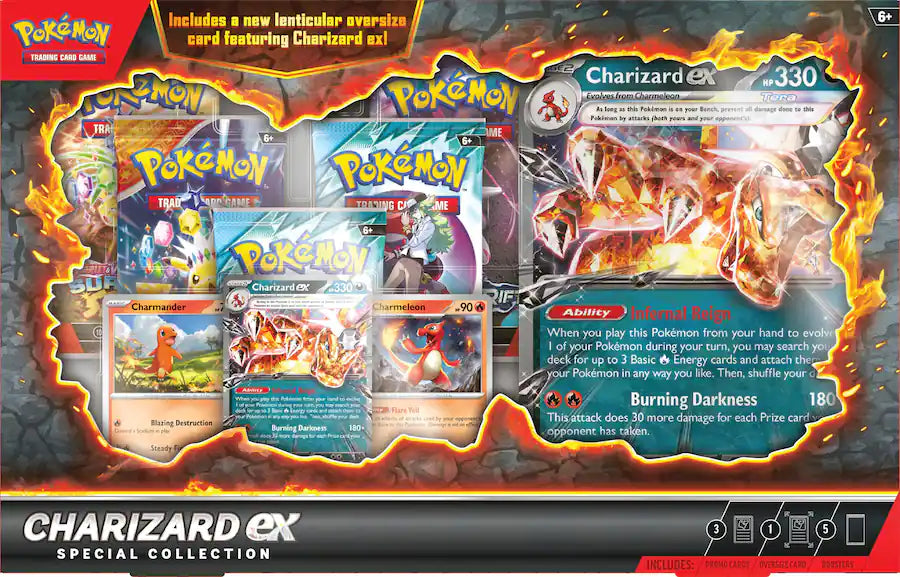 Pokémon - Trading Card Game: Charizard ex Special Collection