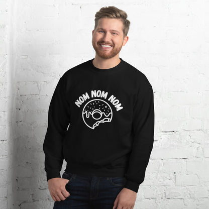 Nom nom nom Crew Neck Sweater - Huff n Puff DesignsSweater