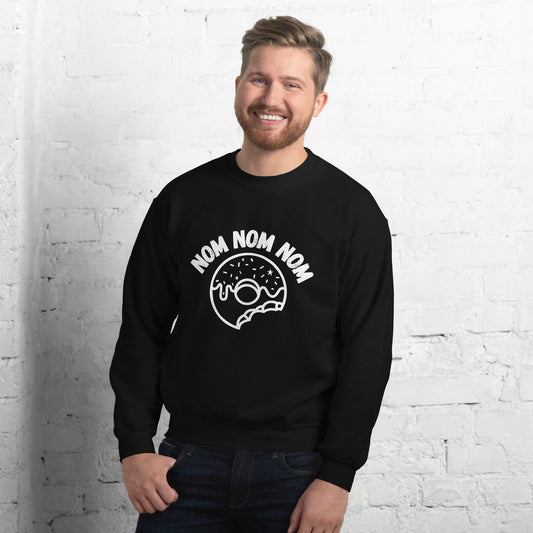 Nom nom nom Crew Neck Sweater - Huff n Puff DesignsSweater