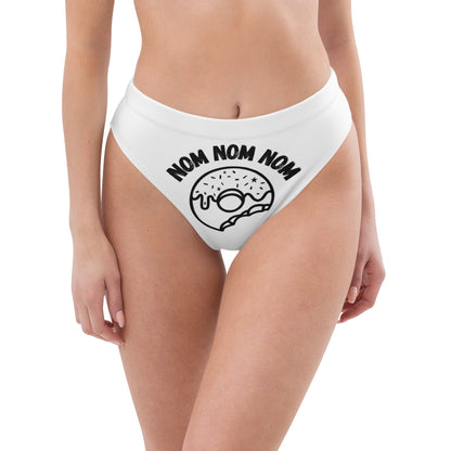 Nom Nom Nom high - waisted bikini bottom - Huff n Puff Designs
