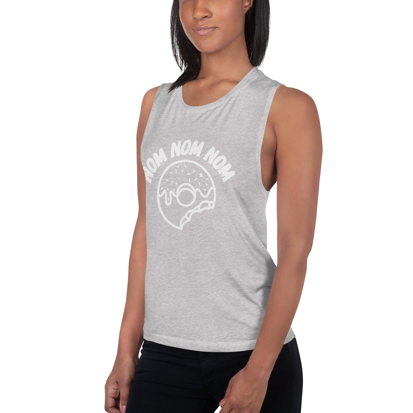 NOM NOM NOM Tank - Huff n Puff Designs