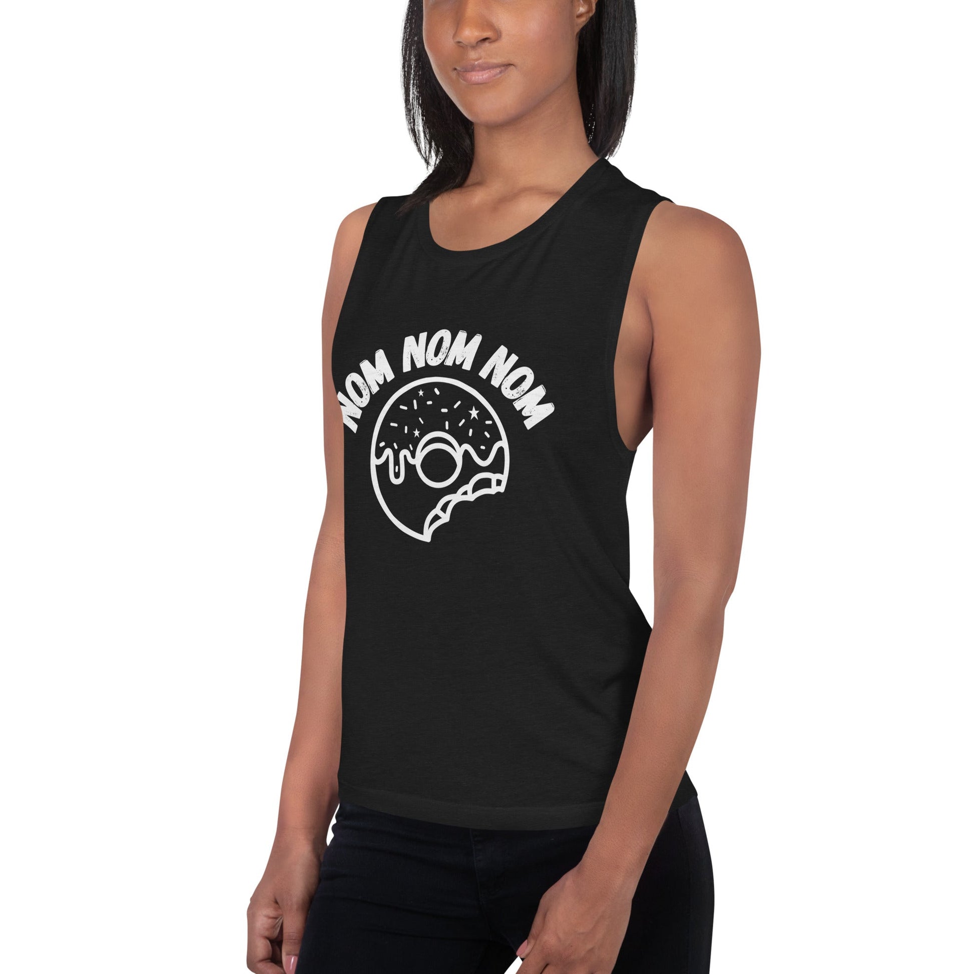 NOM NOM NOM Tank - Huff n Puff Designs