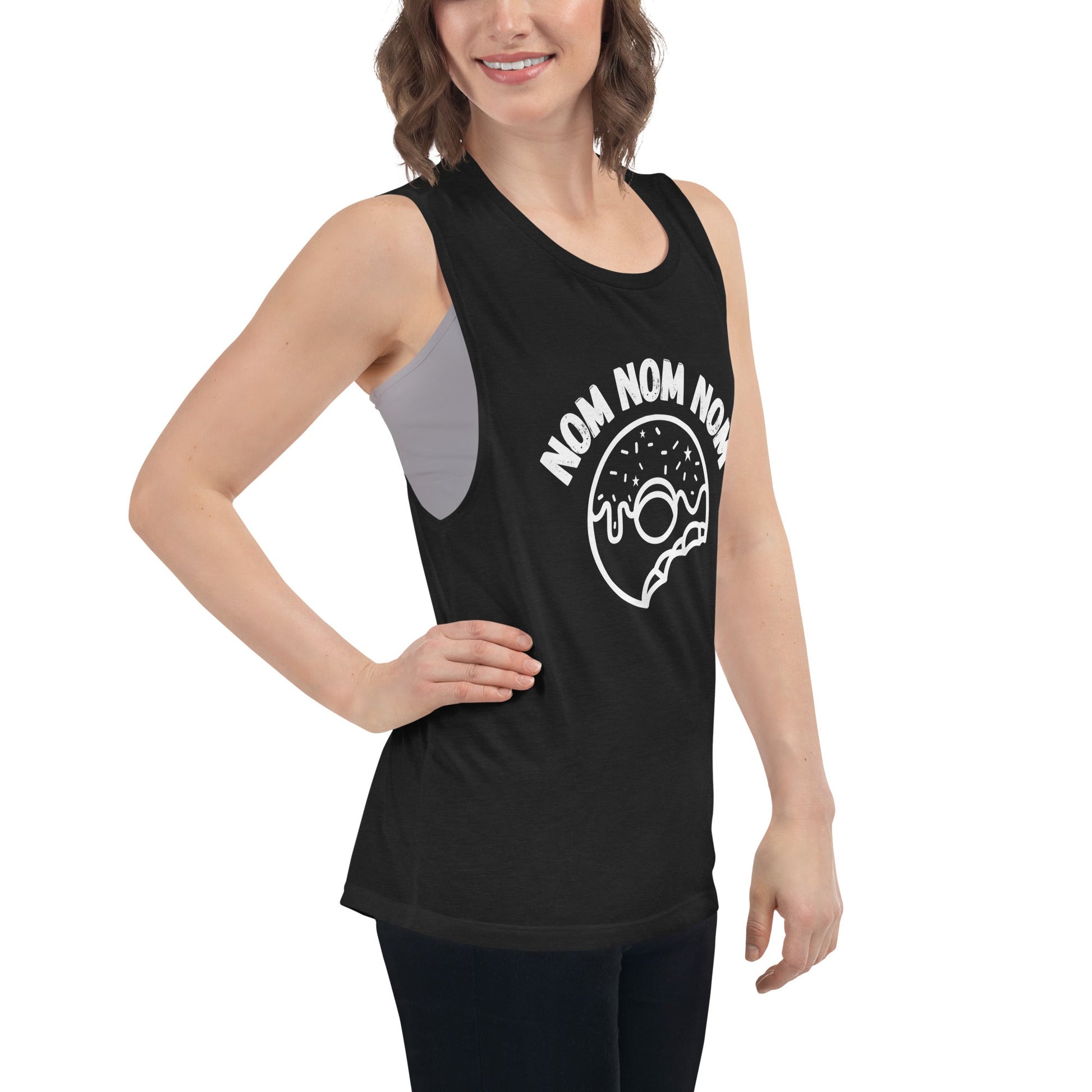 NOM NOM NOM Tank - Huff n Puff Designs