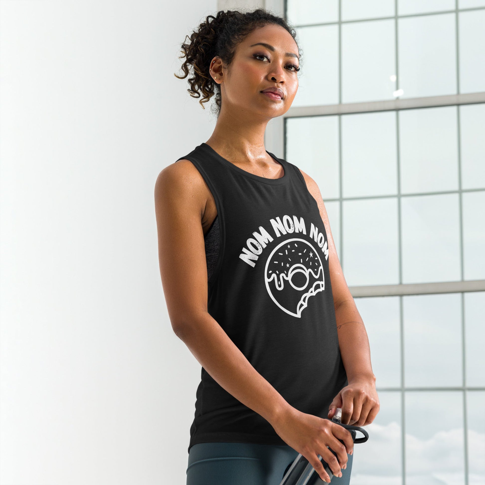 NOM NOM NOM Tank - Huff n Puff Designs