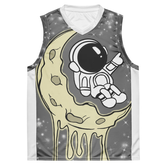 Sleeveless Astronaut Moon T - Huff n Puff Designs