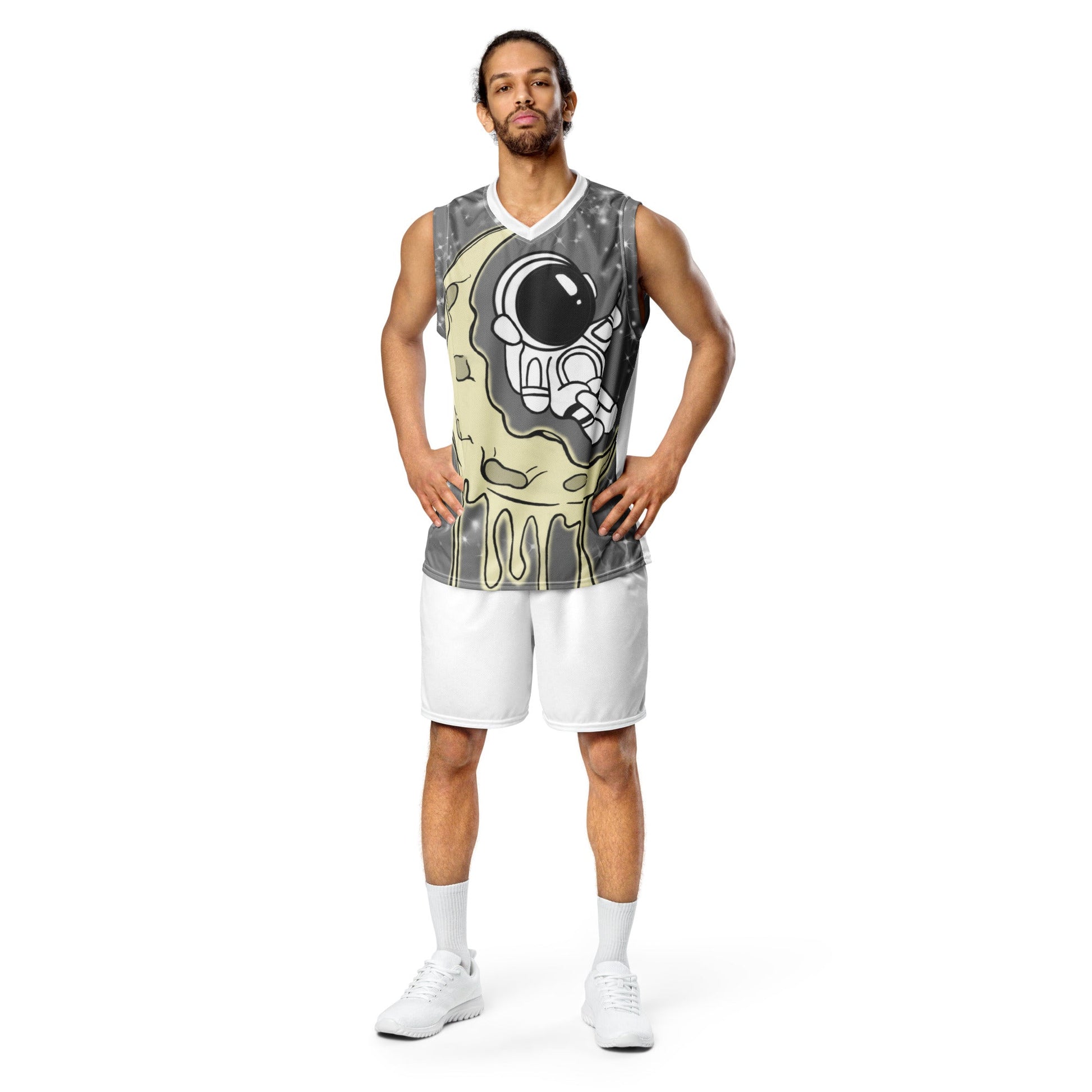 Sleeveless Astronaut Moon T - Huff n Puff Designs