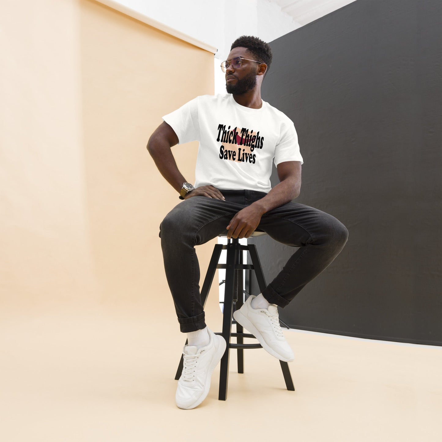 Thick Thighs Save Lives T Shirt - Huff n Puff Designs