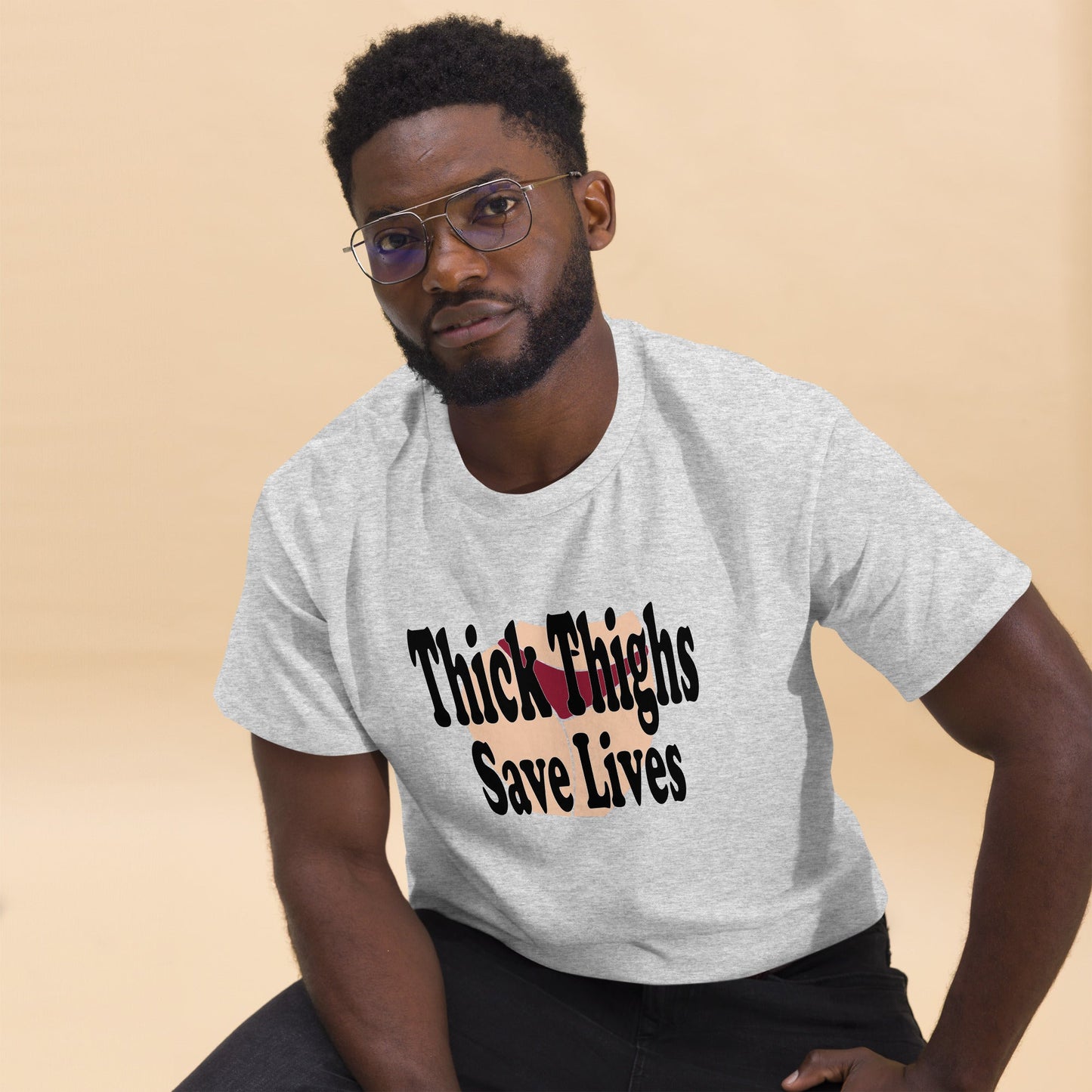 Thick Thighs Save Lives T Shirt - Huff n Puff Designs