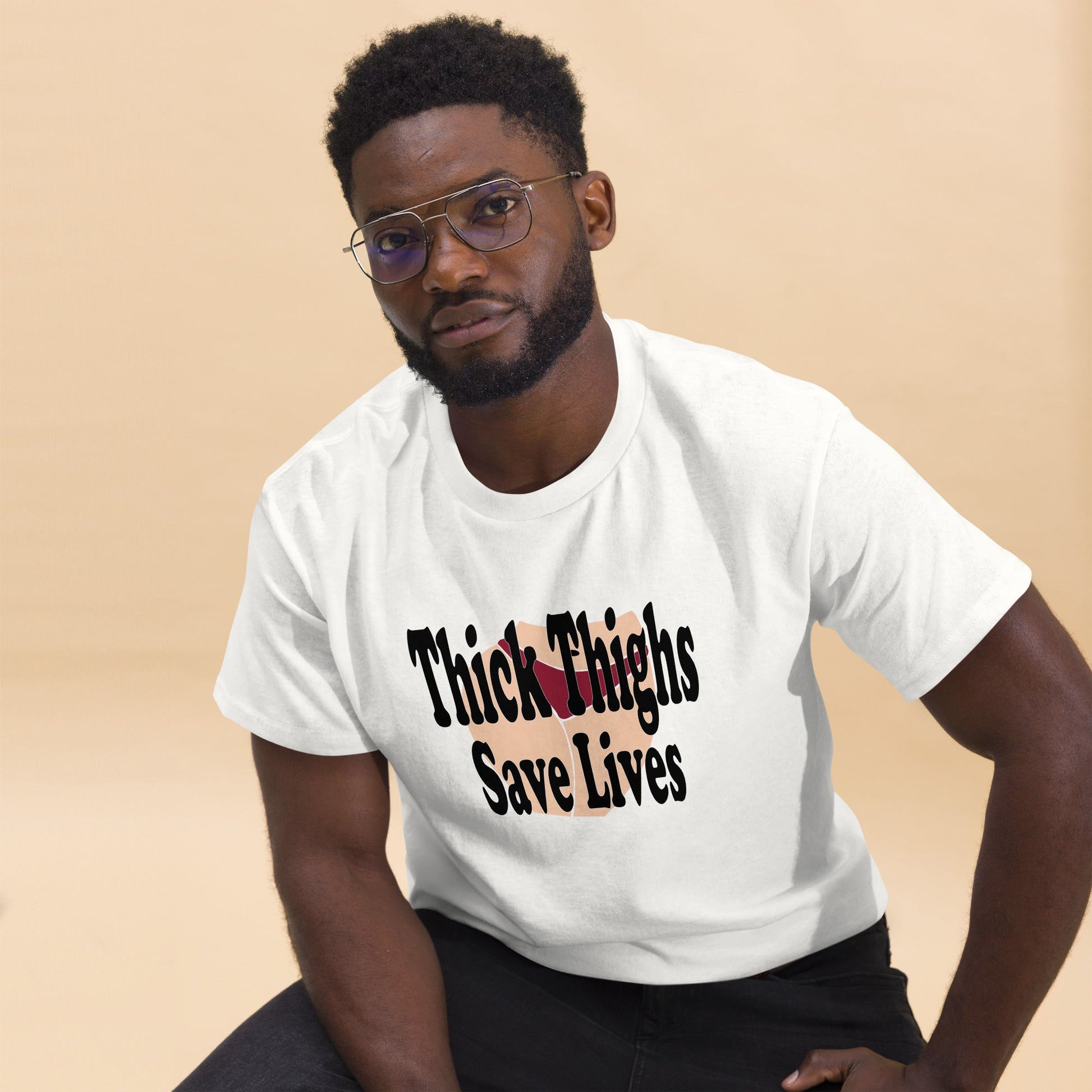 Thick Thighs Save Lives T Shirt - Huff n Puff Designs