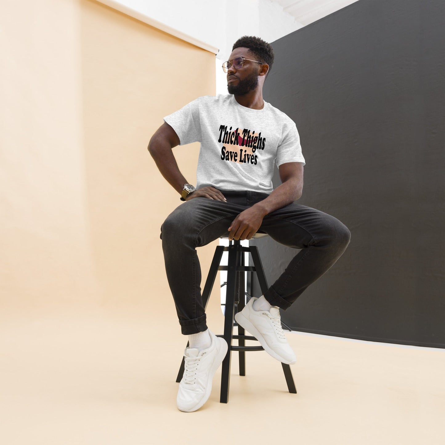 Thick Thighs Save Lives T Shirt - Huff n Puff Designs