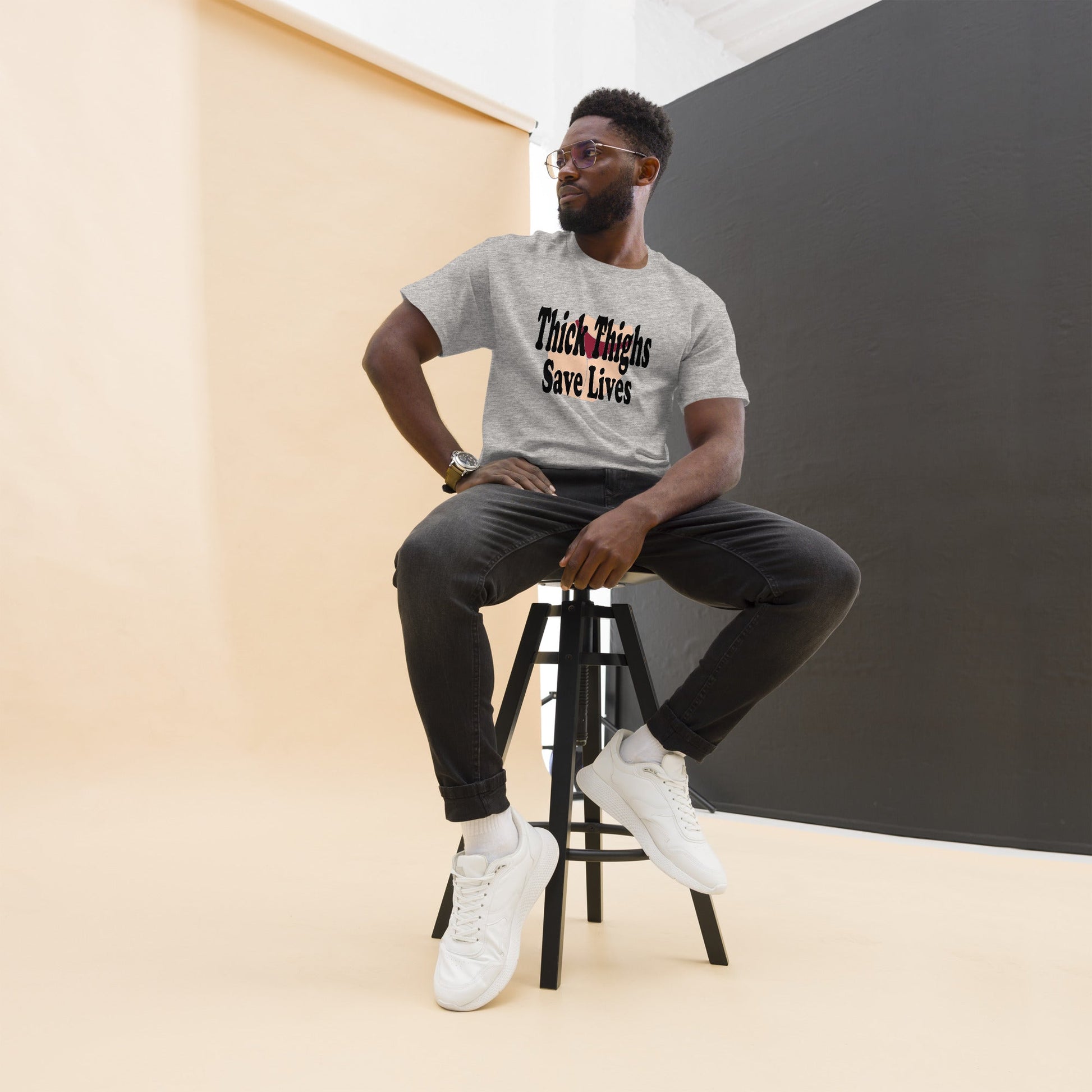 Thick Thighs Save Lives T Shirt - Huff n Puff Designs