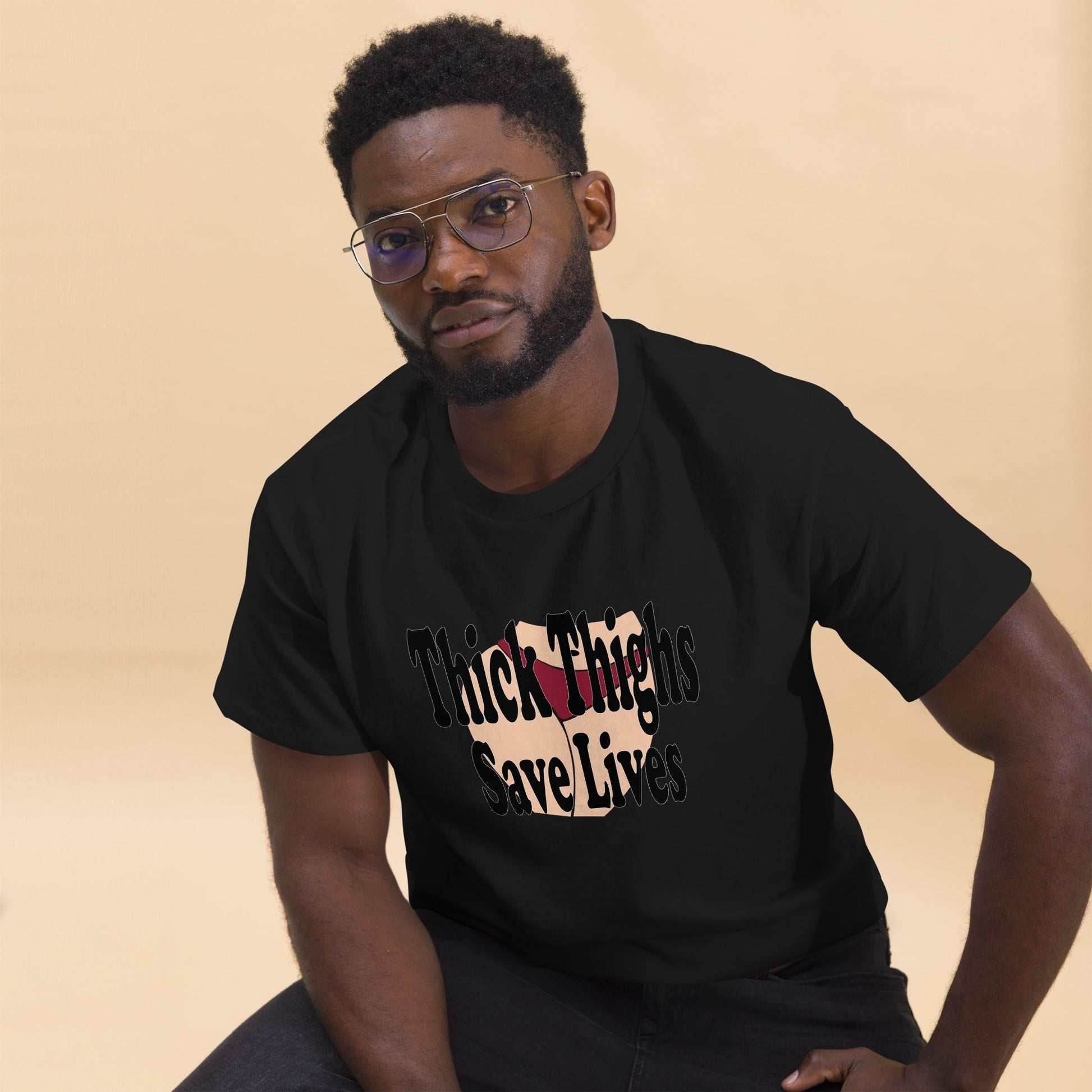 Thick Thighs Save Lives T Shirt - Huff n Puff Designs