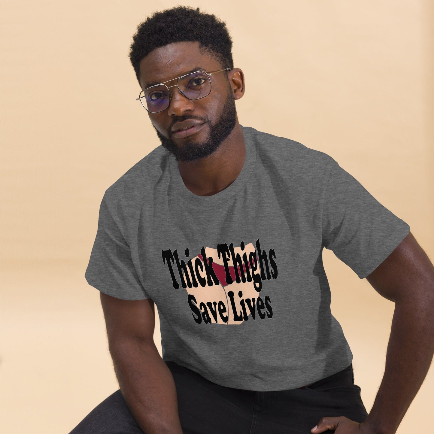 Thick Thighs Save Lives T Shirt - Huff n Puff Designs