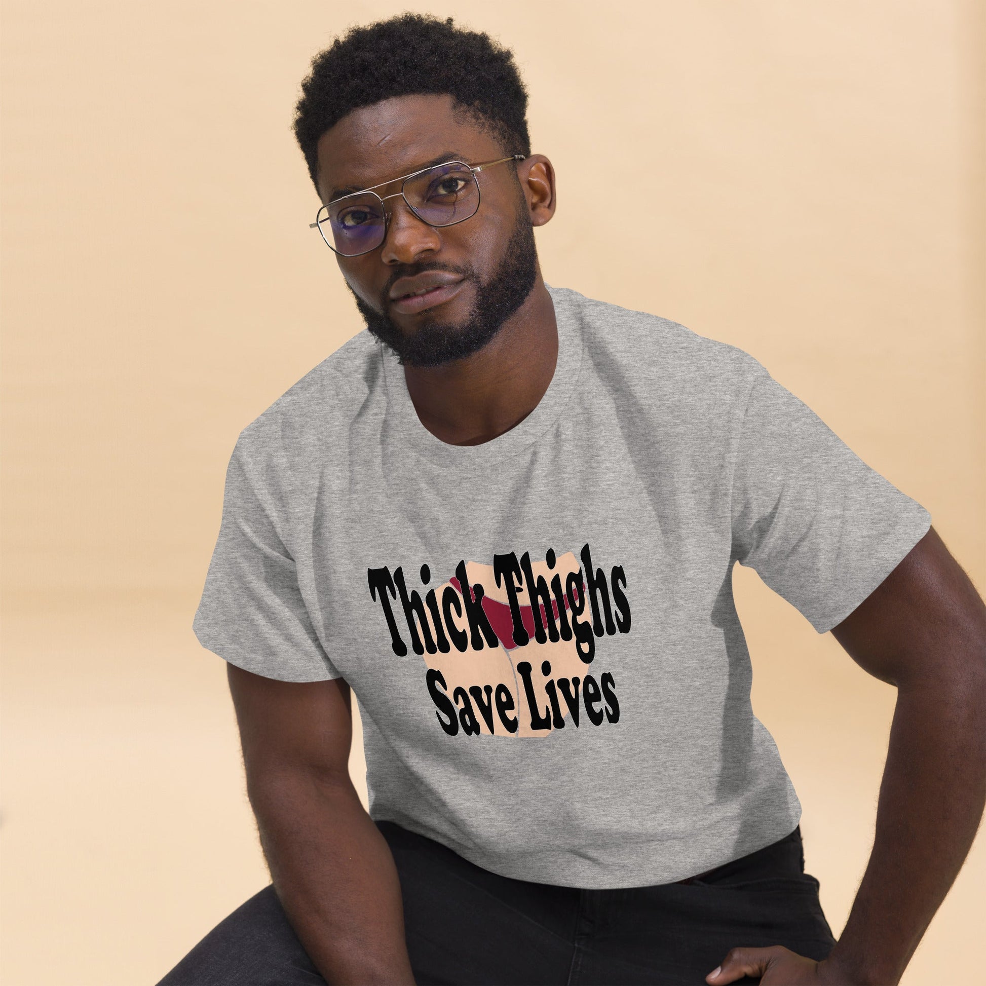 Thick Thighs Save Lives T Shirt - Huff n Puff Designs